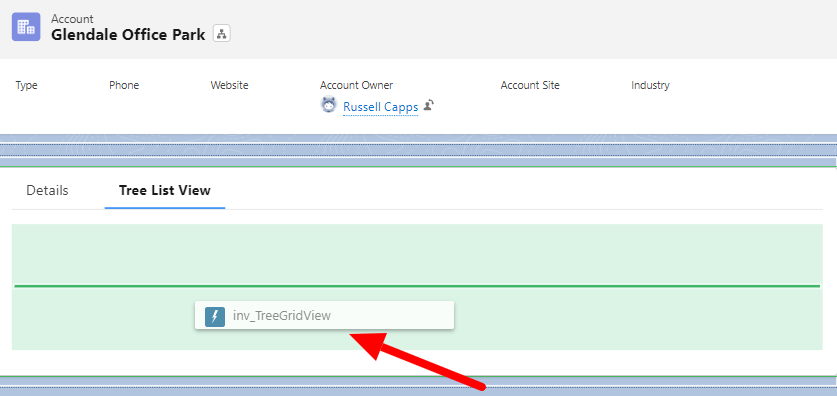 Inovi Tree List View Screenshot